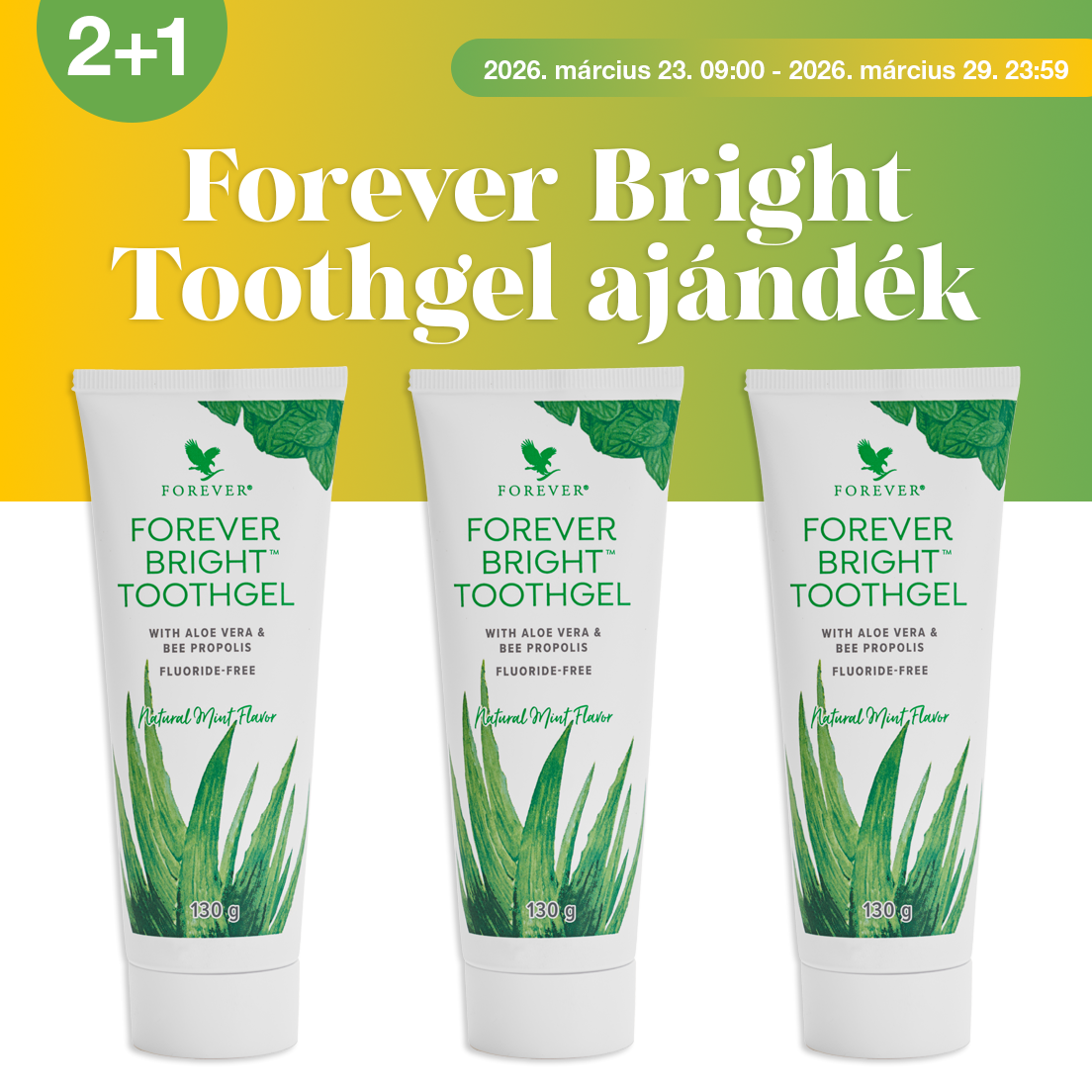 Forever Toothgel 3xBundle